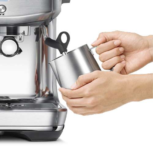 Barista Pro manual steam wand