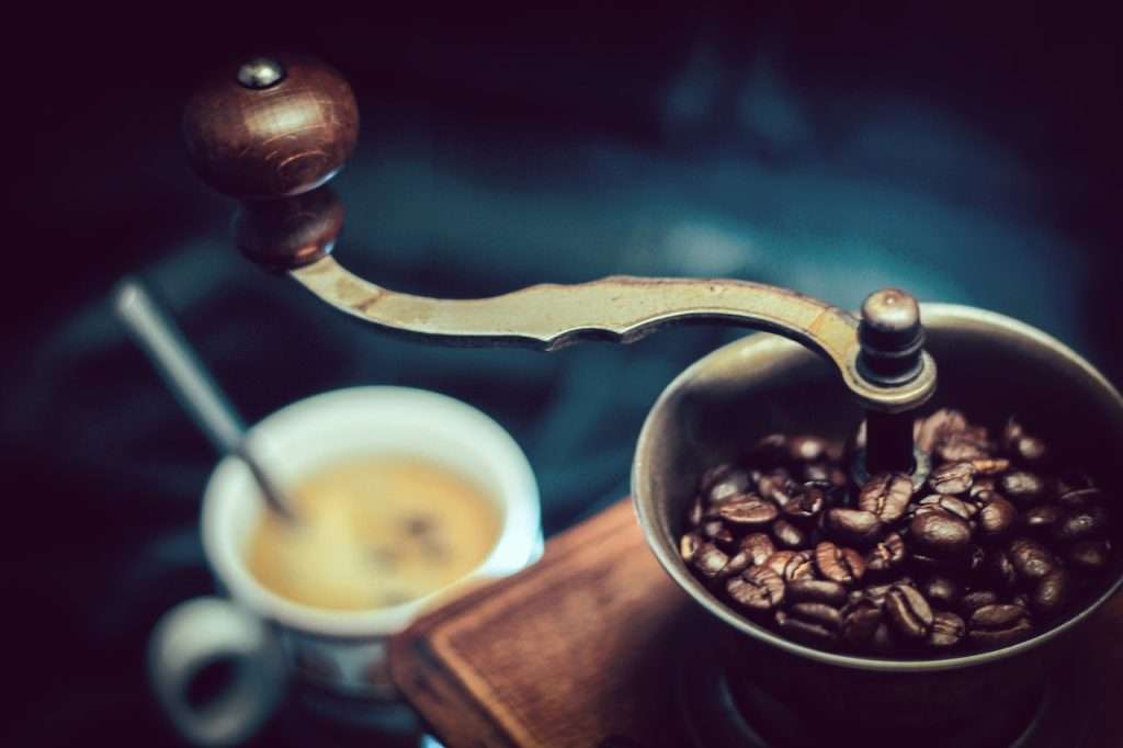 coffee grinding