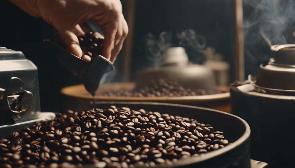 perfecting coffee bean roasting
