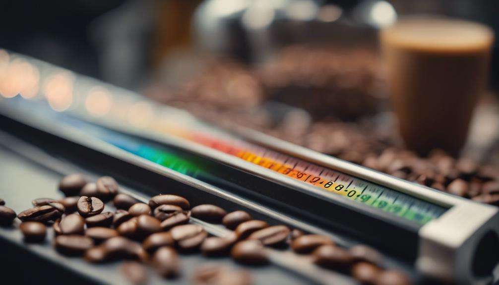 roasting coffee temperature ranges