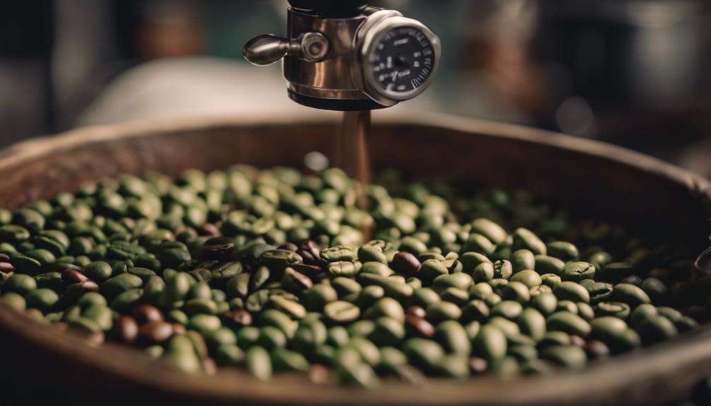 roasting process monitored closely