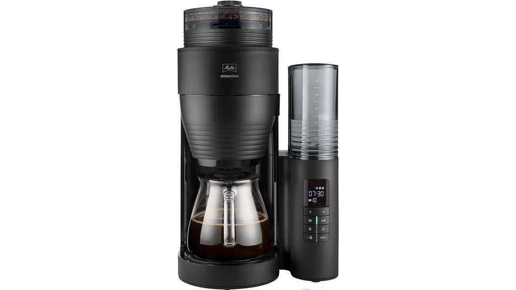 integrated grinder coffee machine